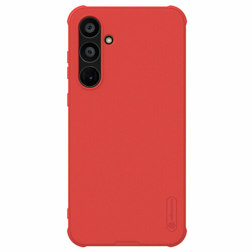 Накладка Nillkin Frosted Shield Pro пластиковая для Samsung Galaxy A55 5G Red (красная) накладка nillkin frosted shield pro пластиковая для samsung galaxy s23 fe blue синяя