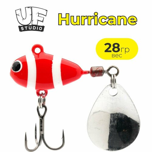 Тейл спиннер UF STUDIO HURRICANE 28gr REDHEAD