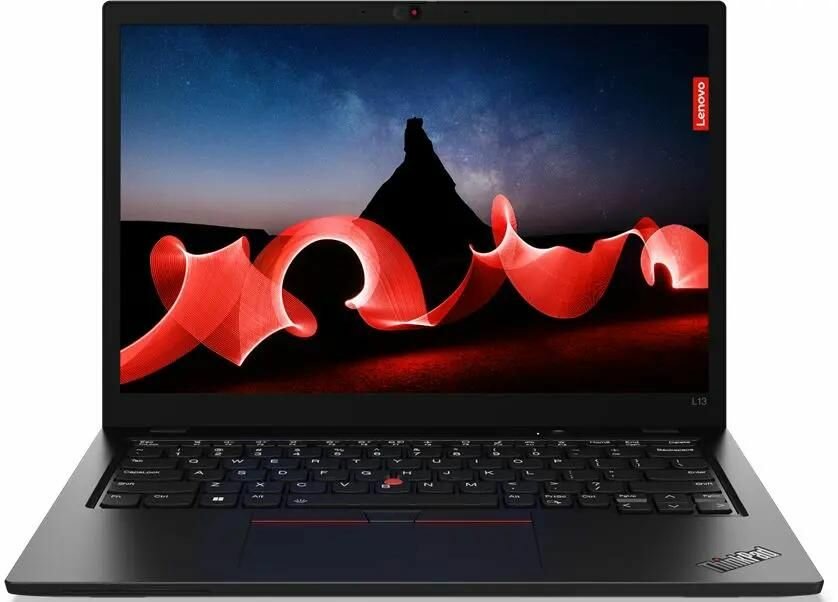 Ноутбук Lenovo ThinkPad L13 G4 21FQA03LCD-N0001, 13.3", IPS, AMD Ryzen 5 Pro 7530U 2ГГц, 6-ядерный, 16ГБ DDR4, 512ГБ SSD, AMD Radeon , Windows 11 Professional, черный