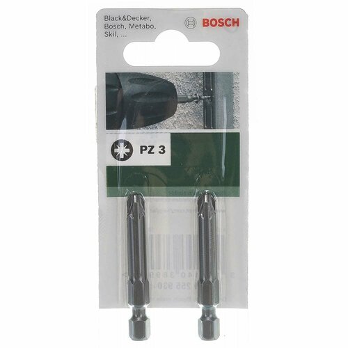 Биты Bosch DIY bosch 2 биты 49мм pozidriv 2 xh diy 2609255929