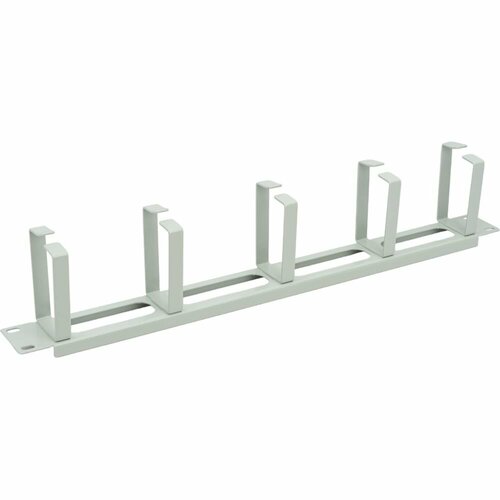 Горизонтальный металлический кабельный органайзер Cabeus JB08-1U-GY 1711₽