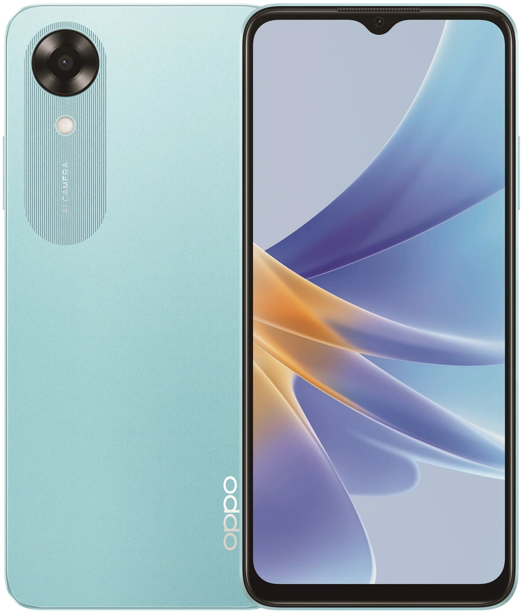 Смартфон OPPO A17k 3/64 ГБ, Dual nano SIM, голубой