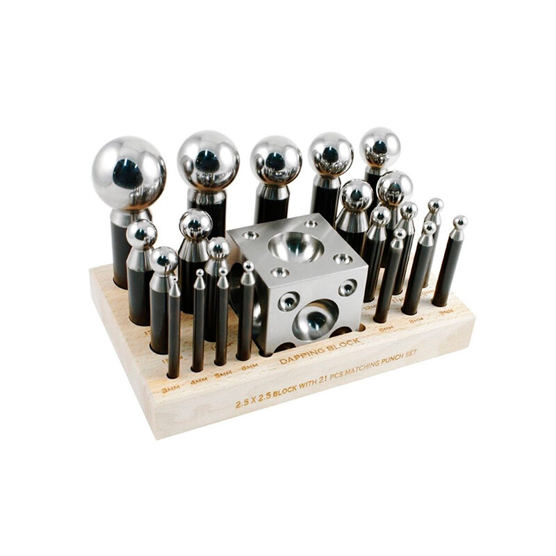 Анка с пунзелями набор для ювелира, 22 предмета, создание украшений — фото 1