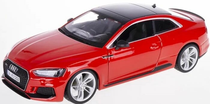 Машинка коллекционная металл. Bburago 18-21090RD 1:24 Collezione (A)-Audi RS 5 Coup(2019)