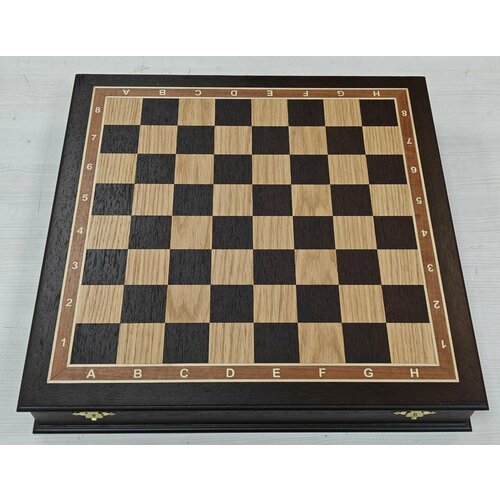 Шахматная доска ларец Венге 4.5 см шахматная доска деревянная 43х43см