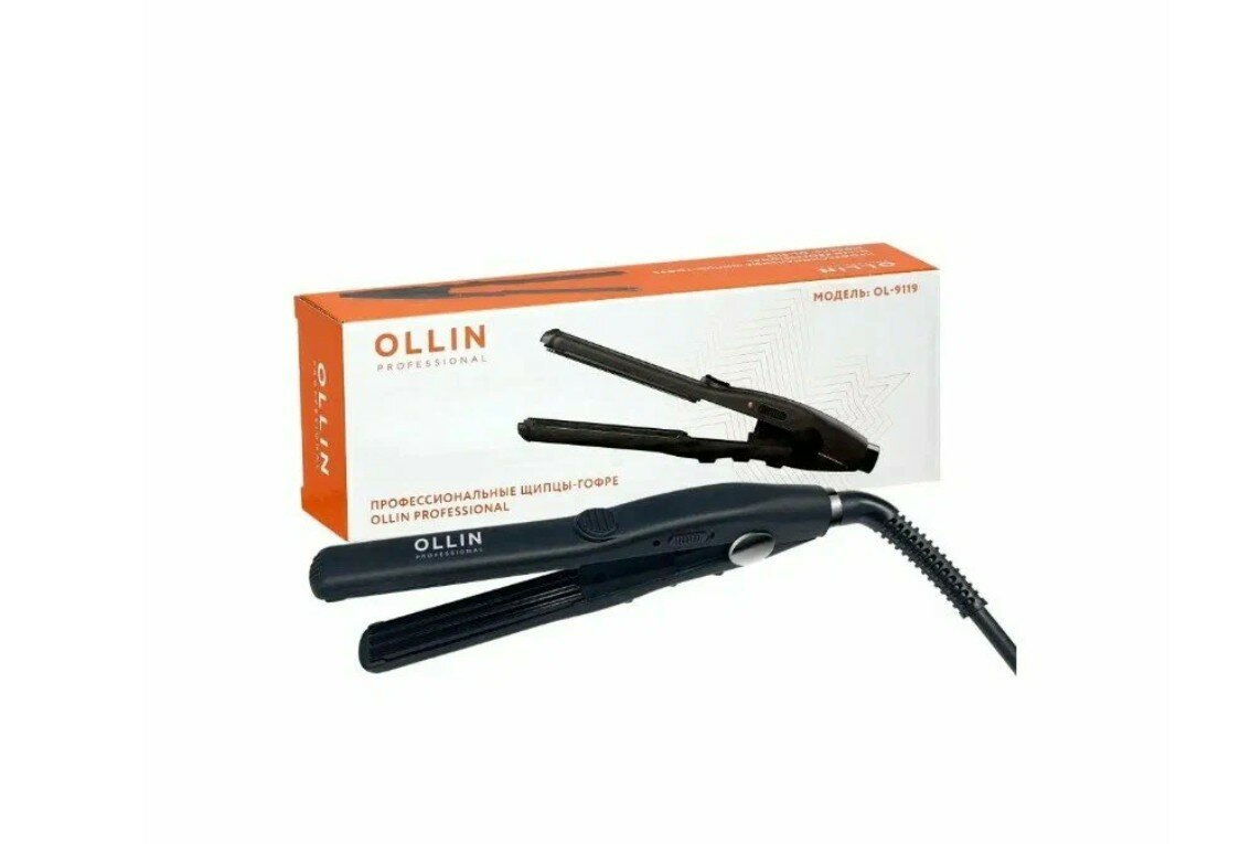 OLLIN Professional, Щипцы-гофре OL-9119, мелкий шаг.