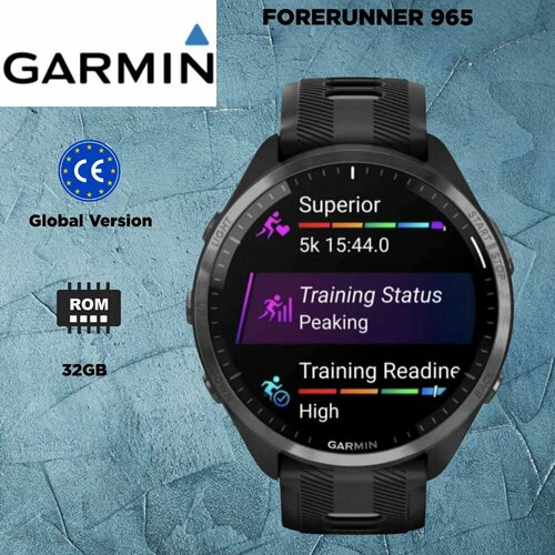 Умные часы Garmin Forerunner 965 Black 7449000₽