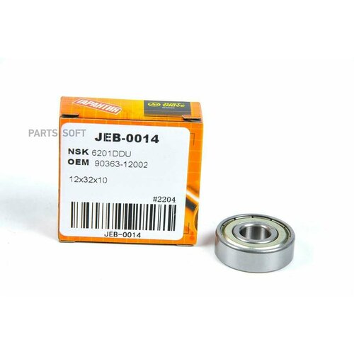 Подшипник закрытыйметалл 123210 6201ZZ TO CamryVista Carina Celica Chaser Corolla Corona Cresta Crown DynaToyoace Hiace Hilux4runner Land Cruiser LiteTownace Mark II Soarer Sprinter Starlet JEB0014 479₽