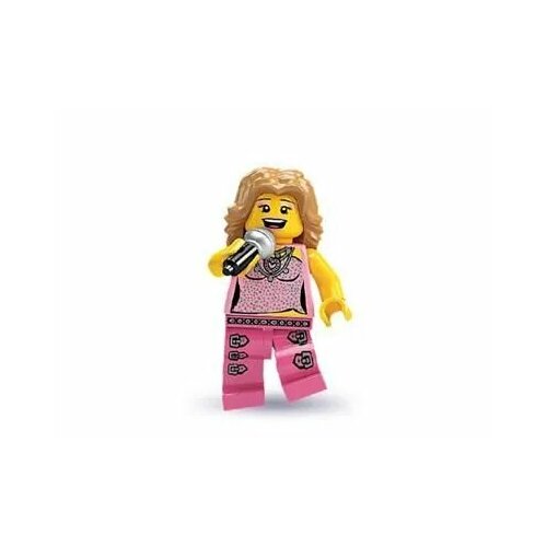 Минифигурка LEGO Minifigures 8684 Series 2 Pop Star col02-11