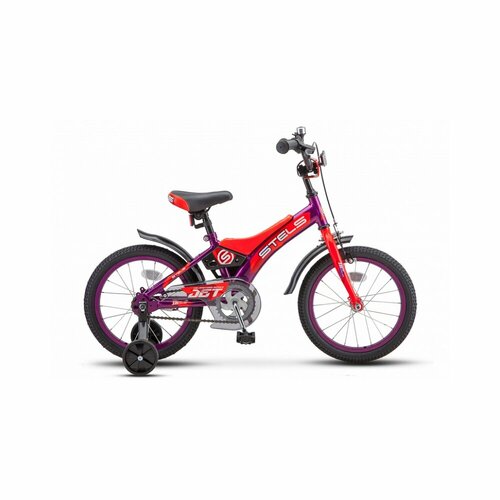 Велосипед Stels Jet 18 Z010 (2024) 10 красный (требует финальной сборки) беговел детский с ручным тормозом