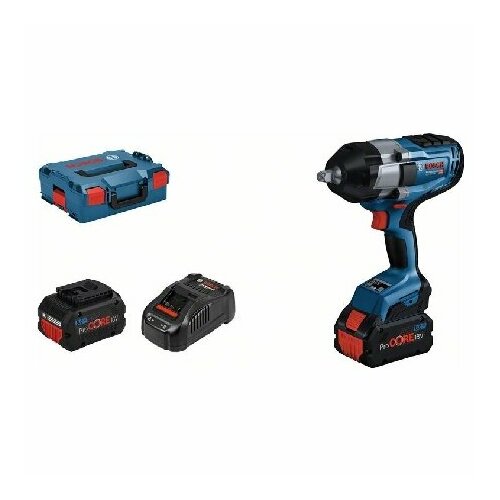 Аккумуляторная ударная отвертка 18В 8Ач GDS 18V-1000 Bosch Power Tools 06019J8302 4059952564586 213393₽