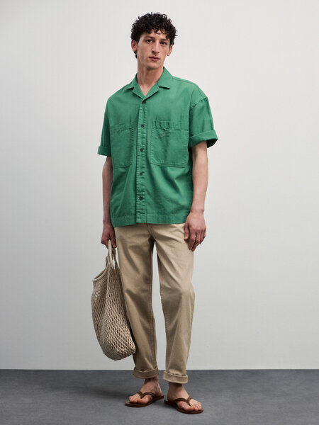 Джинсы широкие Man straight 