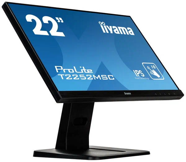 Монитор Iiyama 21.5" ProLite черный IPS LED 5ms 16:9 HDMI M/M глянцевая 1000:1 250cd 178гр/178гр 1920x1080 60Hz DP FHD Touch 4.5кг