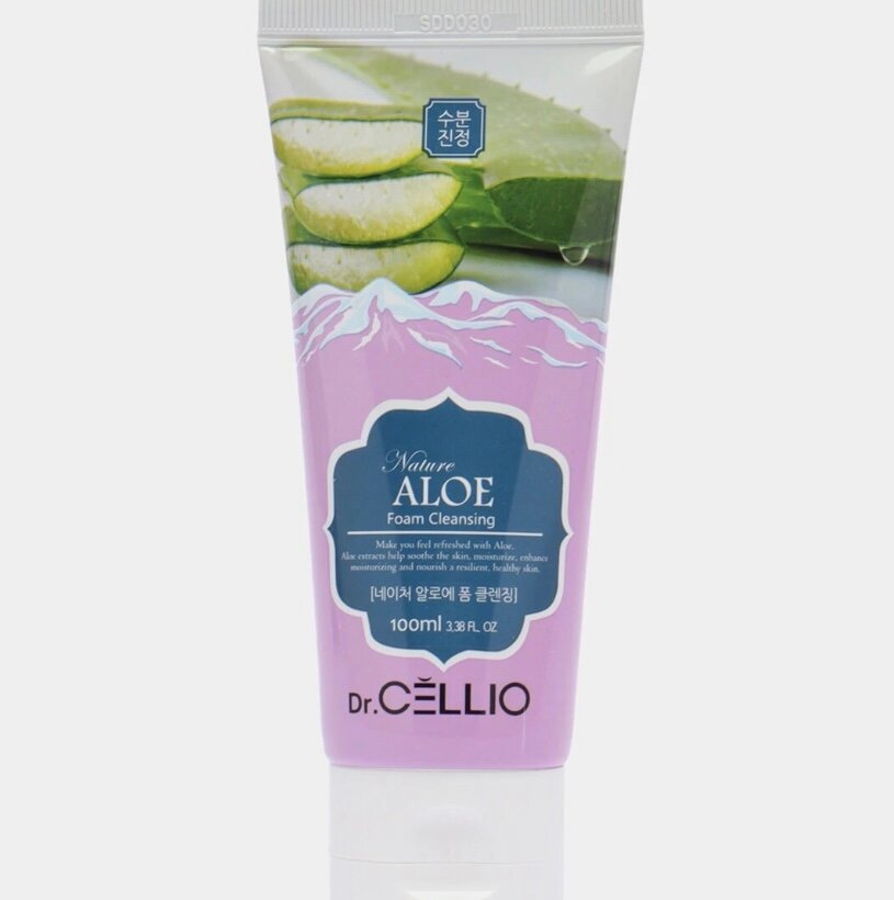Пенка для умывания DR. Cellio G70 Nature Aloe с экстрактом алое, 100мл - фото №10