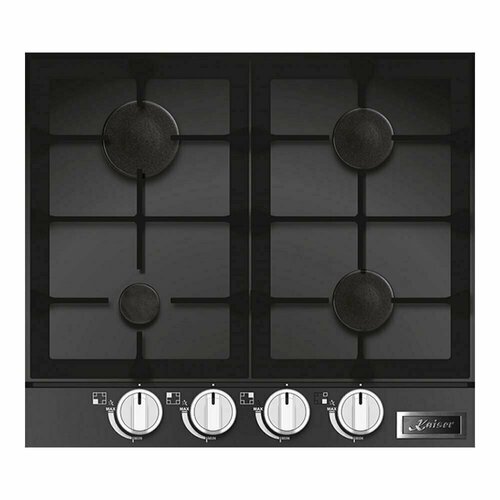 Газовая варочная панель 58х51 см Kaiser Black Glass KCG 6387 Turbo 5179900₽