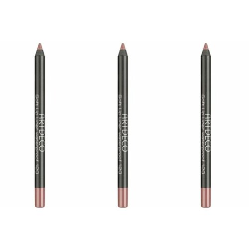 Карандаш для губ ARTDECO Soft Lip Liner Waterproof водостойкий тон 120 12 гр 3 шт 3219₽