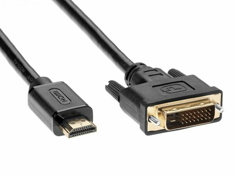 фото Кабель HDMI to DVI-D (19M -25M) 2м, TV-COM