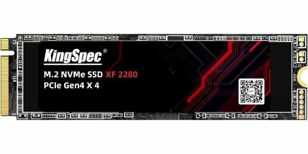 Твердотельный накопитель SSD M.2 1 Tb kingspec XF-1TB Read 4900Mb/s Write 4600Mb/s 3D NAND
