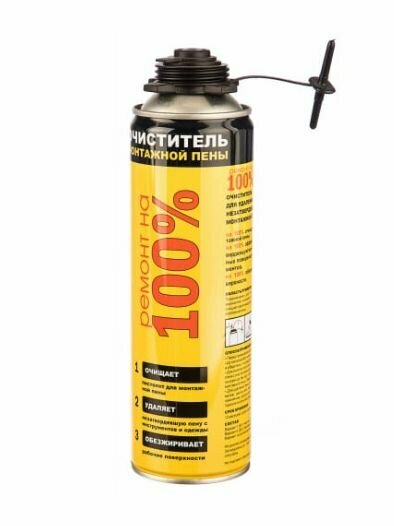 Очиститель монтажной пены Ремонт на 100% CLEANER REMTCL3700