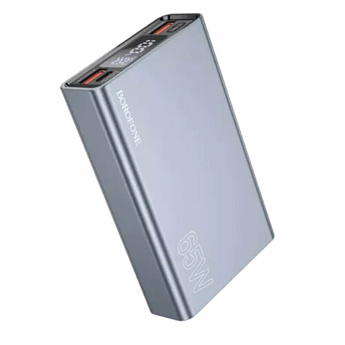 Внешний аккумулятор Borofone Power Bank BJ40 Happy 15000mAh Grey 6941991107665 5423₽