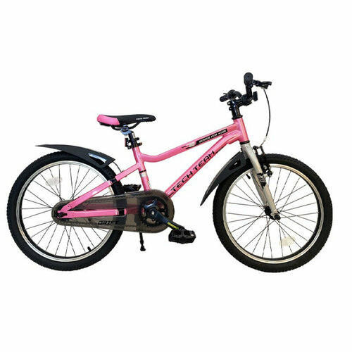 Детский велосипед TechTeam Drift 20 (2024), розовый (NN012332)