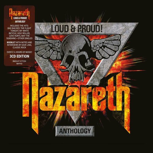 Audio CD Nazareth. Loud & Proud! Anthology (3 CD) audio cd fun radio dancefloor anthology 3 cd