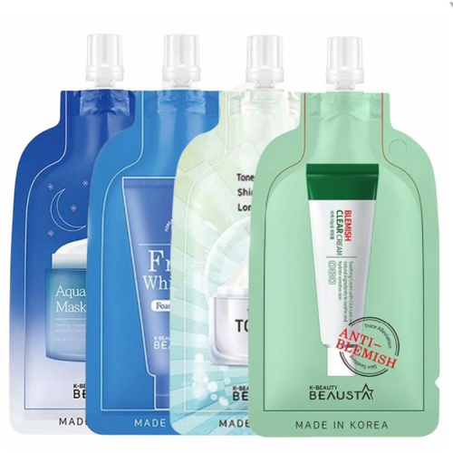 Набор для увлажнения кожи лица Beausta 4 шт 629₽