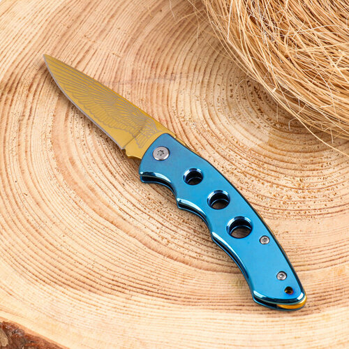нож складной байкер 1 орех Нож складной Байкер 16,5см, клинок 70мм/2мм