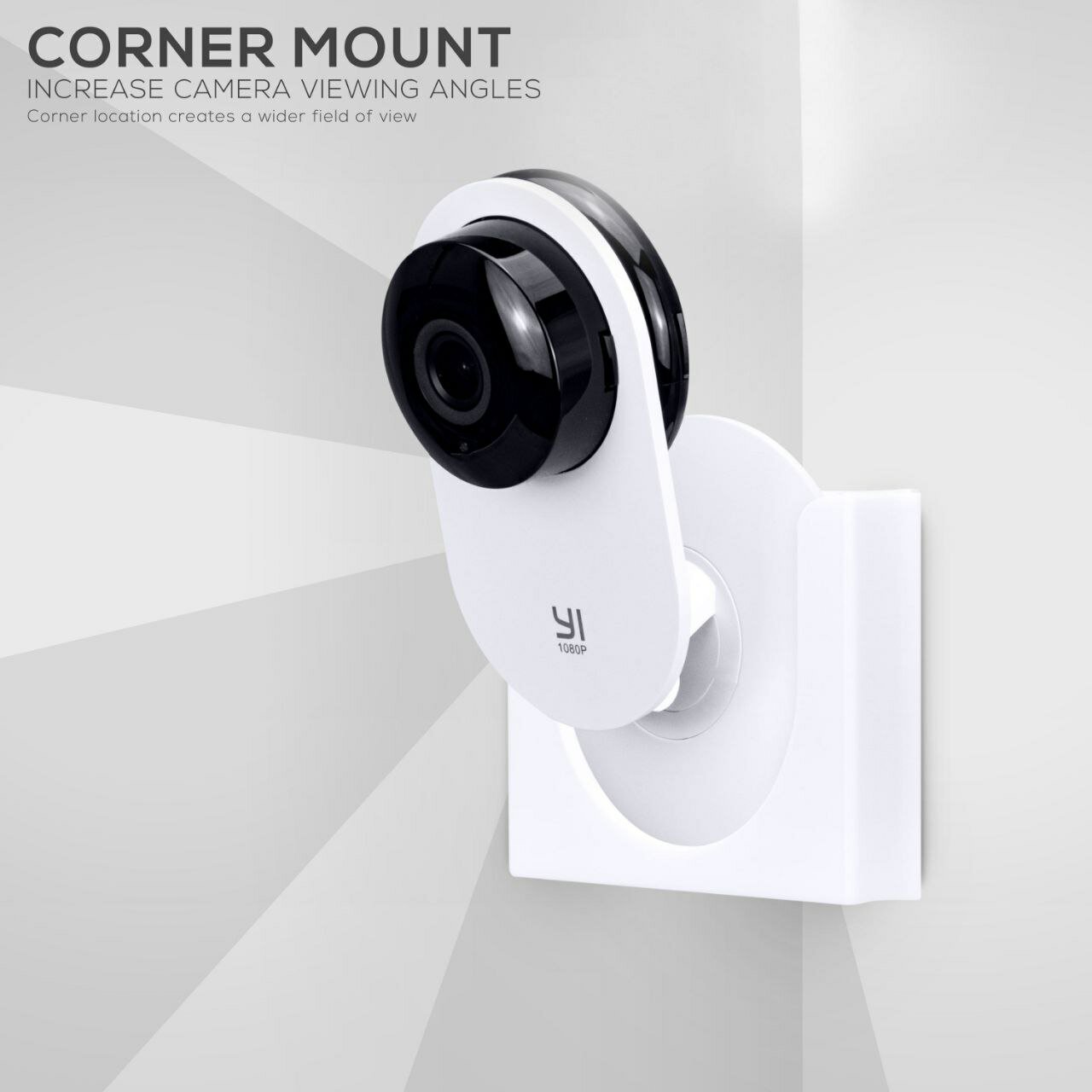Xiaomi YI Home Camera 1080p IP EU YYS.2016 Айпи камера видеонаблюдения, Глобальная версия, белый