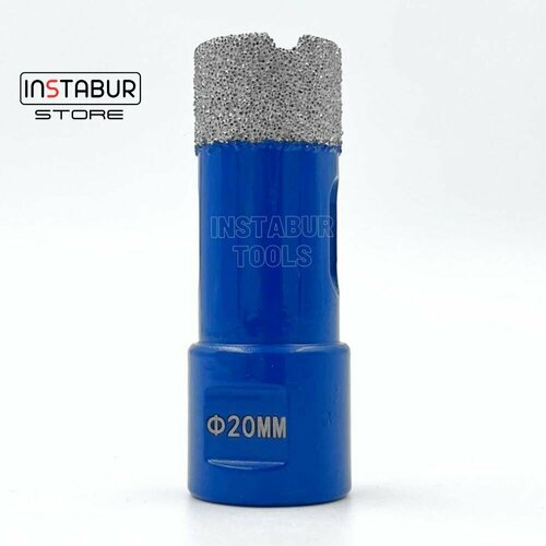Коронка алмазная 20мм, на УШМ М14, Instabur Tools