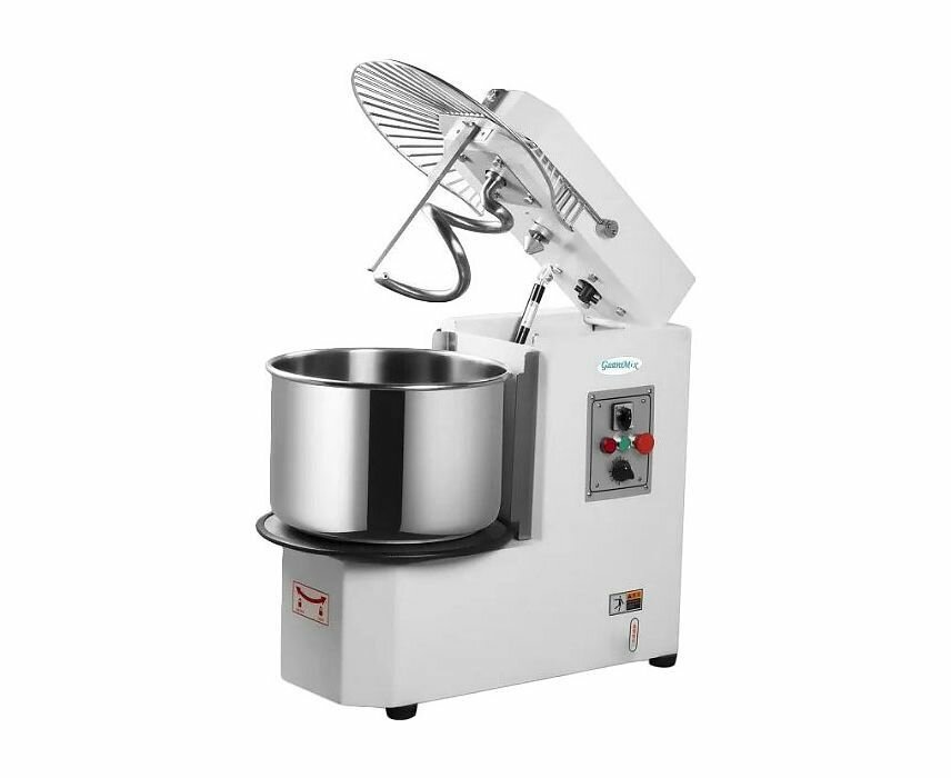 Тестомес Gastromix HSD10A, спиральный, съемный деж, 4 кг, 10л, 0,37кВт — фото 1