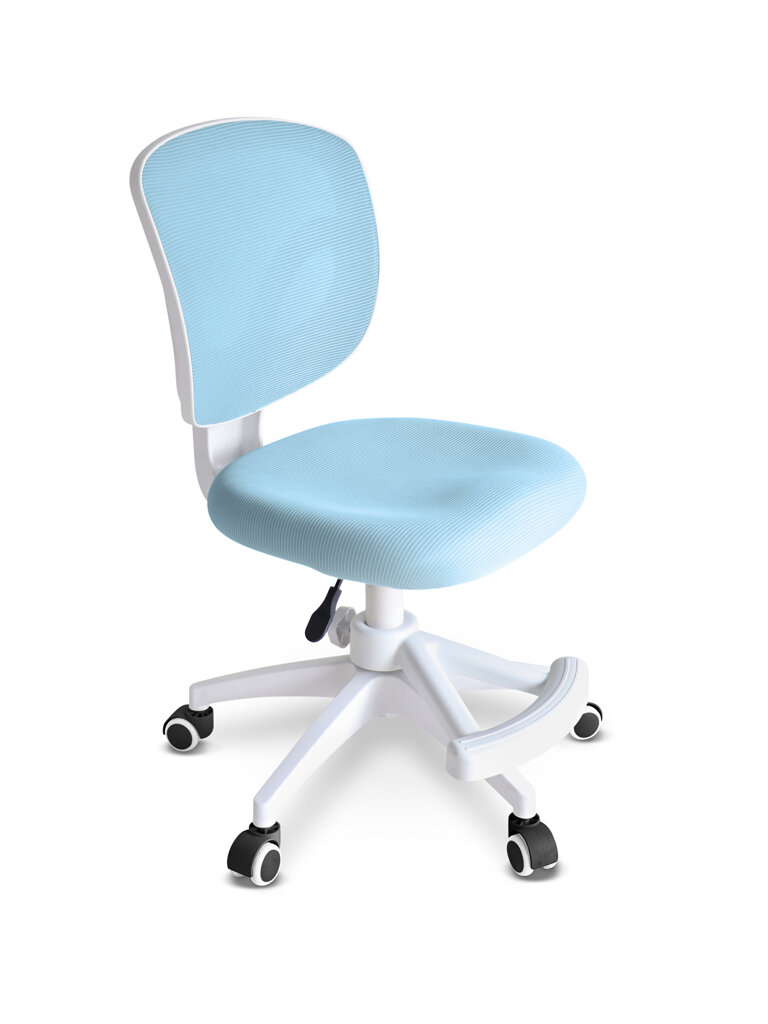 Растущее детское кресло для школьника ErgoKids Soft Air Lite Blue (арт. Y-240 Lite KBL) для обычных и растущих парт