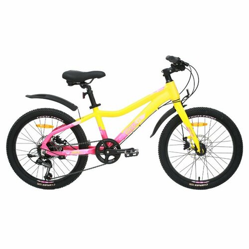 Детский велосипед Techteam TechTeam Delta 22 год 2024 цвет Желтый 26650₽