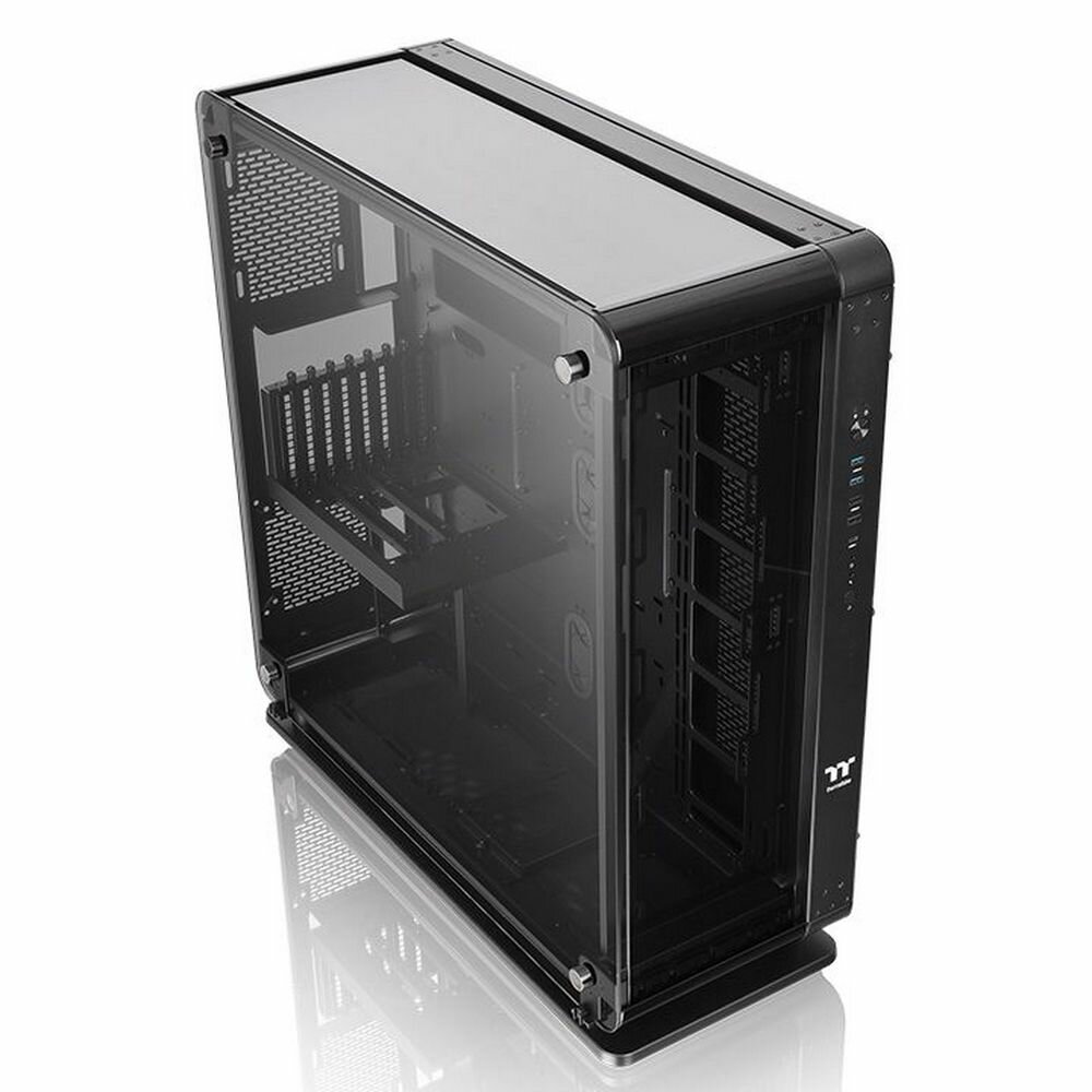 Корпус Thermaltake Core P8 TG черный без БП ATX 2x200mm 2xUSB2.0 2xUSB3.0 audio bott PSU