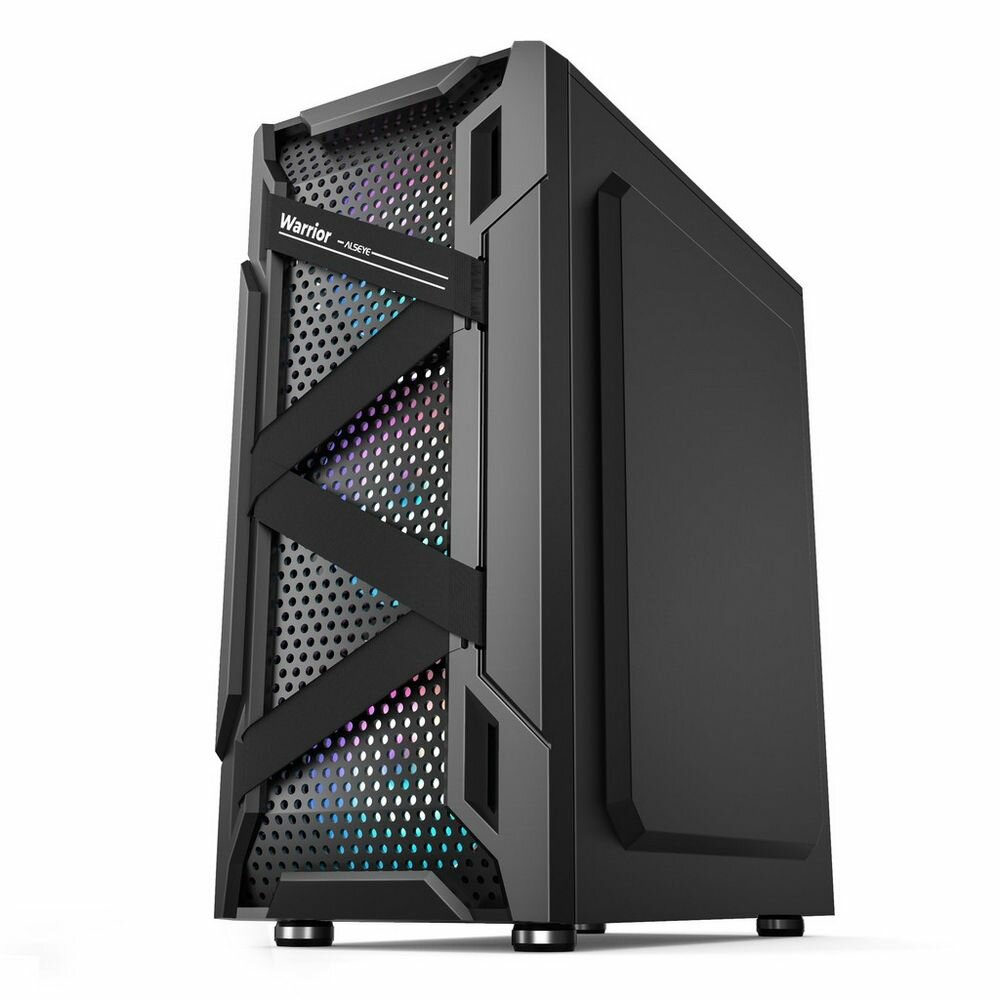 Корпус ALSEYE Warrior-B Mini-ITX/Micro ATX/ATX, USB2.0, HD Audio, USB3.0, HDD(3.5 ), SSD(2.5 )