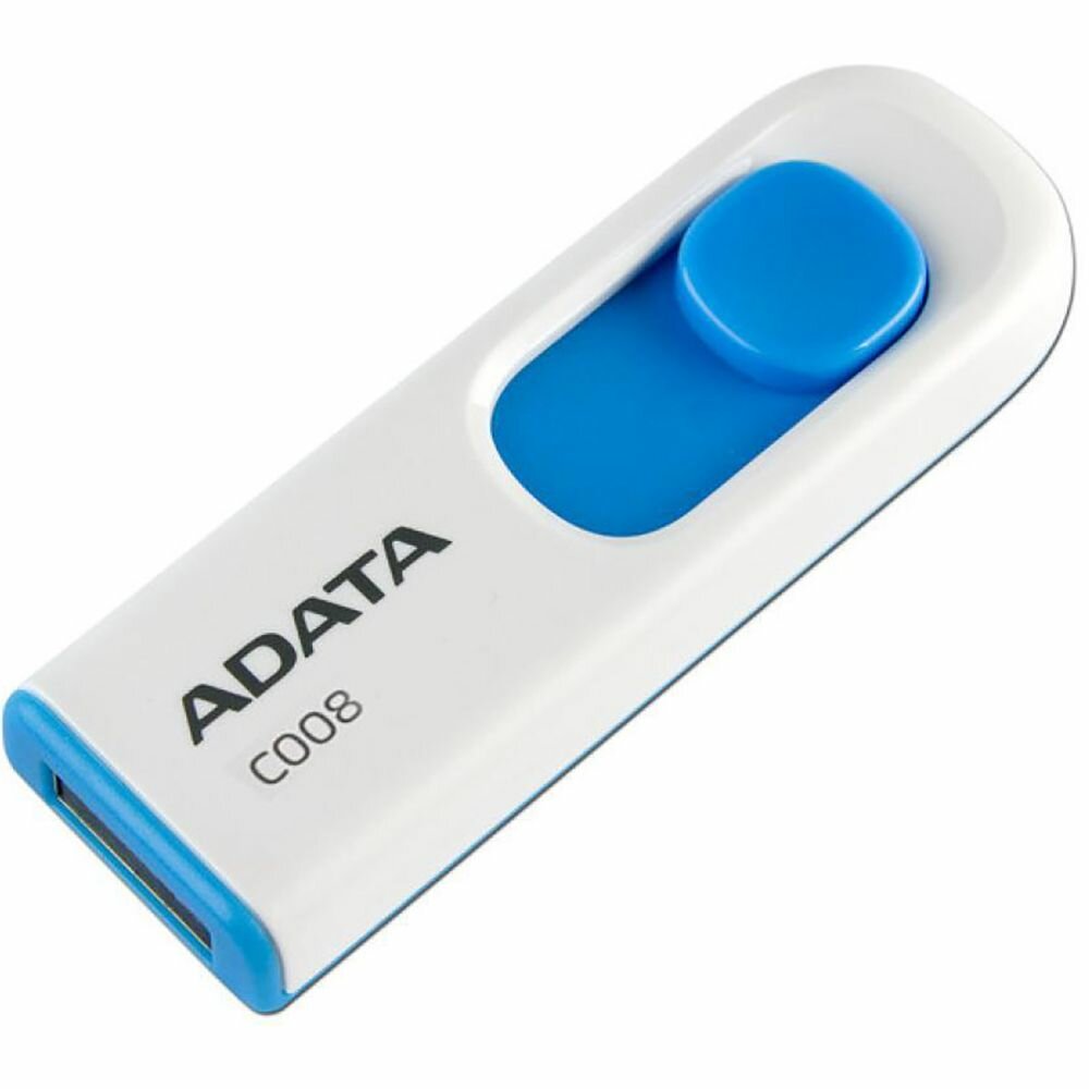 Флэш-накопитель USB2 16GB WH/BLUE AC008-16G-RWE A-DATA