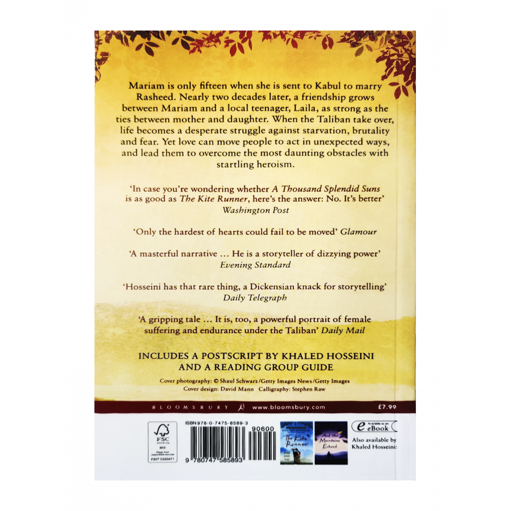 Книга A Thousand Splendid Suns - фото №2