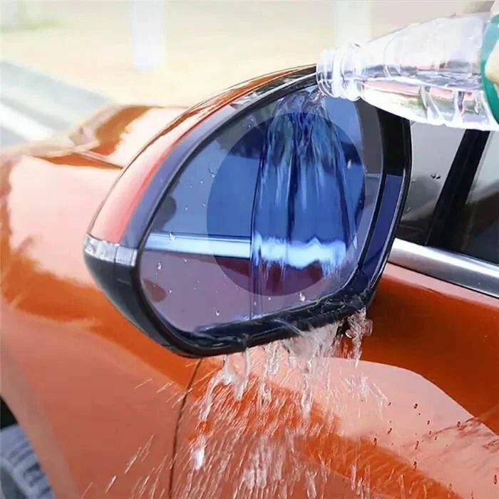 Плёнка-антидождь для зеркал авто