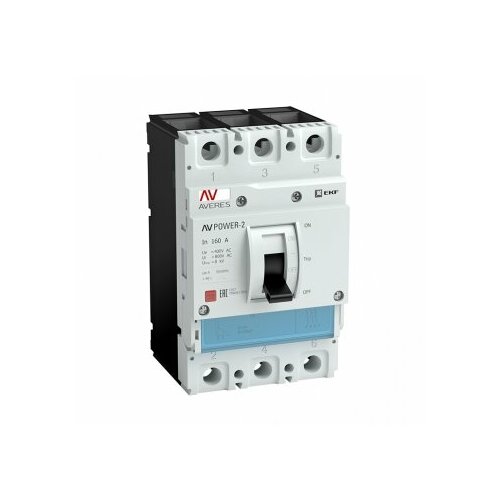 EKF AVERES Автоматический выключатель AV POWER-2/3 225А 80kA TR mccb-23-225H-TR-av