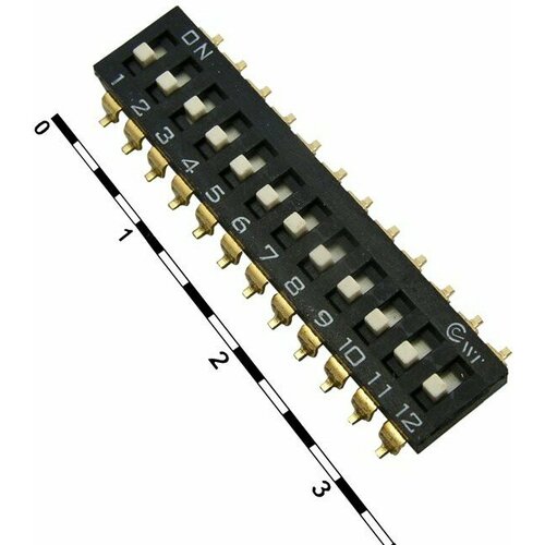 blesna swd koleblyushayasya shtorling 10g cv72 SWD 4-12, DIP-переключатель , серия , 30 мОм, 12 (ON-OFF) с шагом 2,54 мм, 4.45х31.44х9.8 мм