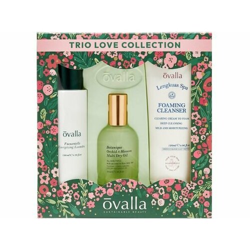 OVALLA Подарочный набор Trio Love Green Collection 9390₽