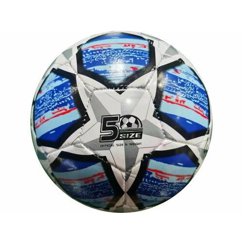Мяч футбольный PVC сине-белый 13462 880₽