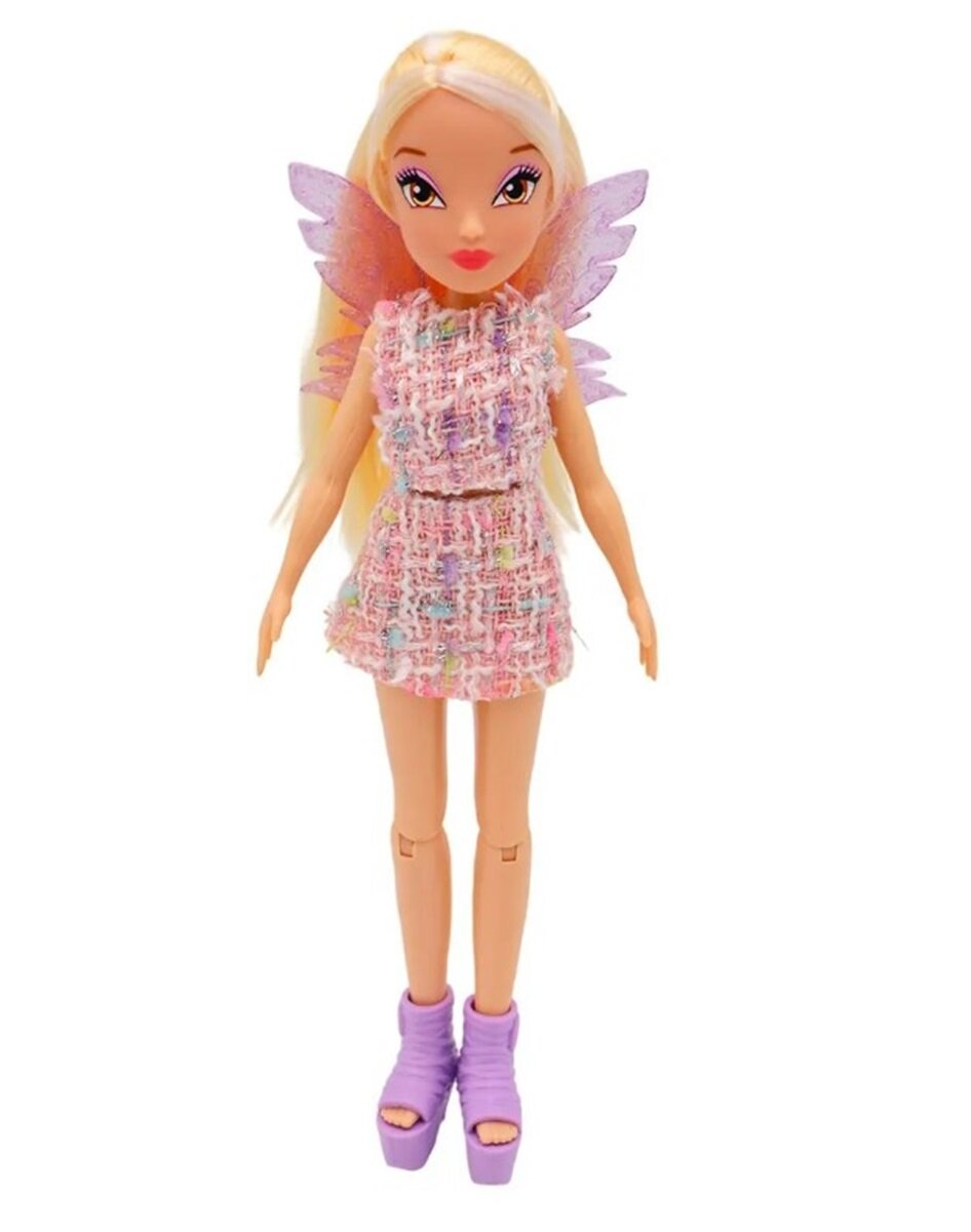 Шарнирная кукла Winx Club Модная Стелла, с крыльями, 24 см IW01242103