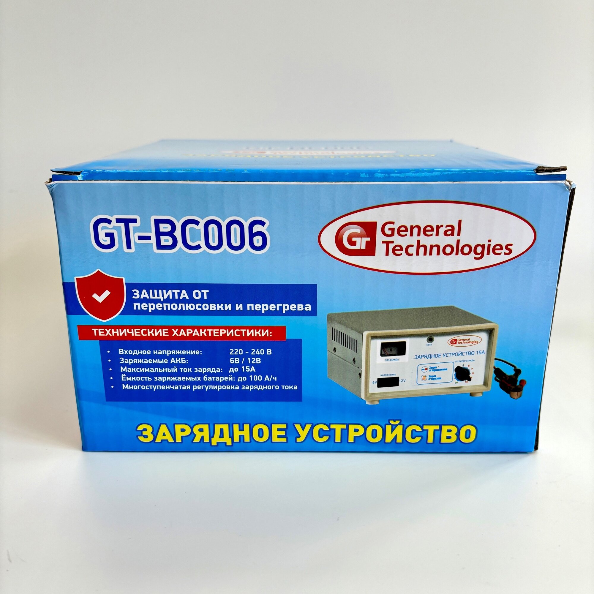 Зарядное устройство General Technologies GT-BC006 белый - фото №12