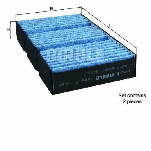 Фильтр салонный LAO878/S knechtmahle 1шт