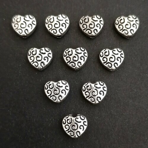 Бусины разделители 8х8х3мм отверстие 1мм 10 штук 179₽