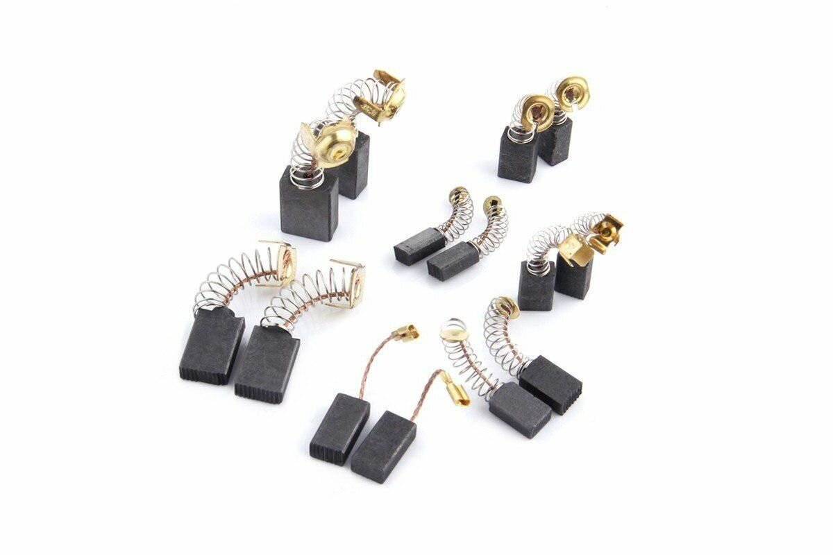 Щётки угольные (6x10x15; пружина, квадрат 7*10) компл. 2шт.