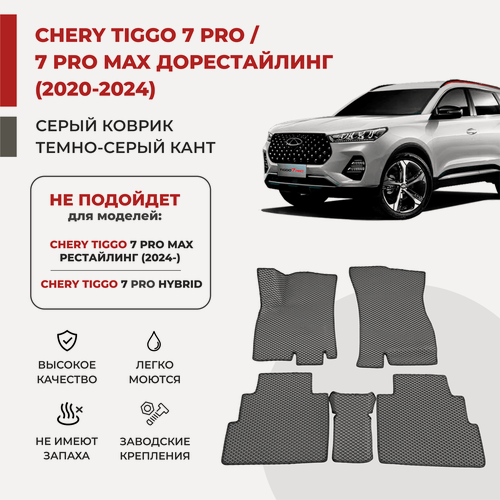 Изображение товара 3D Автомобильные коврики EVA в салон Chery Tiggo 7 Pro / 7 Pro MAX