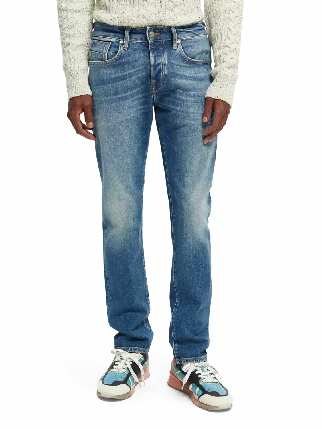 Джинсы зауженные 