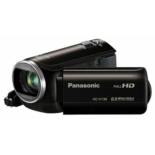 PANASONIC Видеокамера Panasonic HC-V130 черный 27800₽